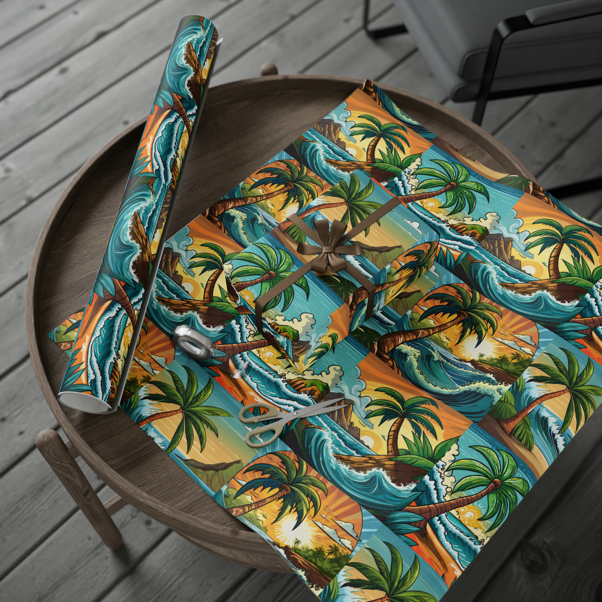 Beach Bliss Gift Wrapping Paper - Image 5