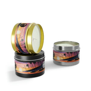 Serenity Sunset Tin Candle