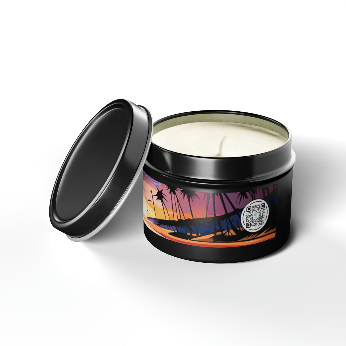 Serenity Sunset Tin Candle - Image 4