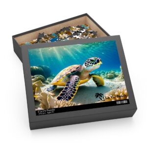 Aquatic Serenity: Sea Turtle Reef Puzzle